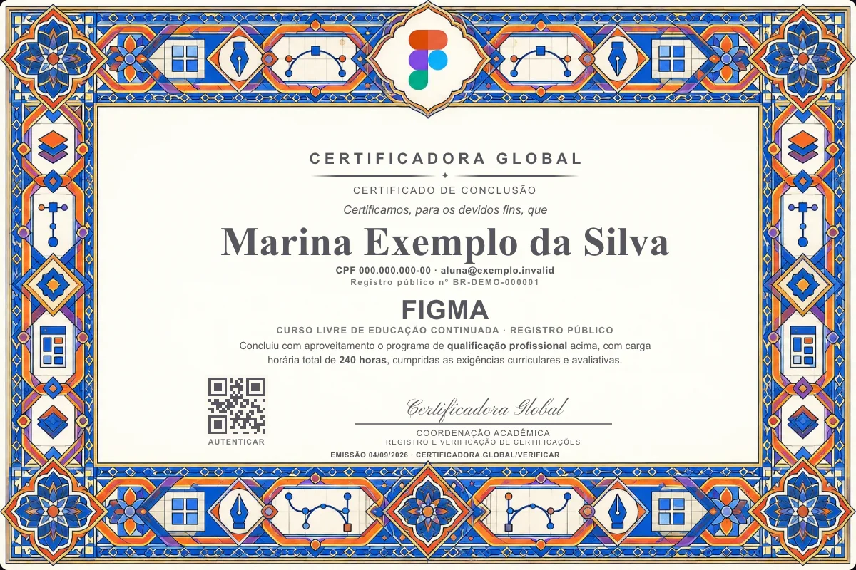 Capa do curso Figma