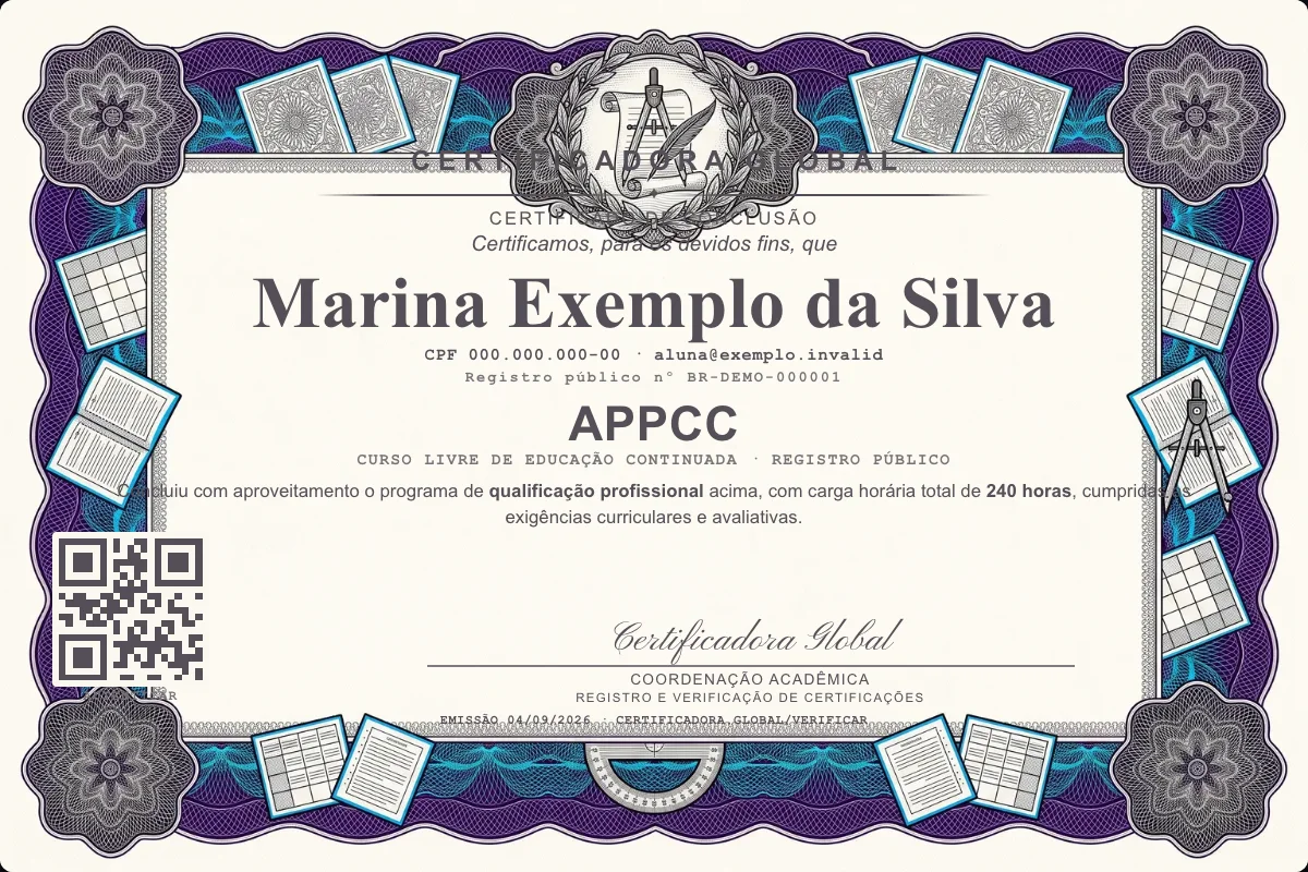 Capa do curso Appcc
