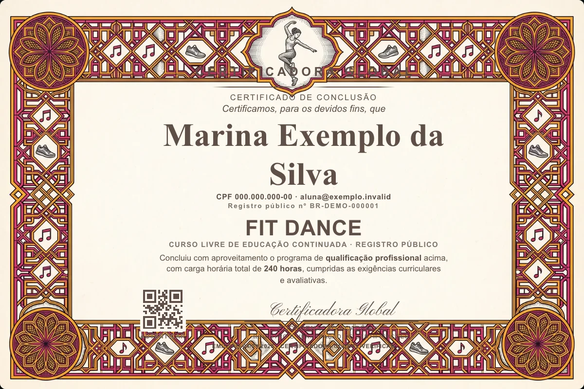 Capa do curso Fit Dance