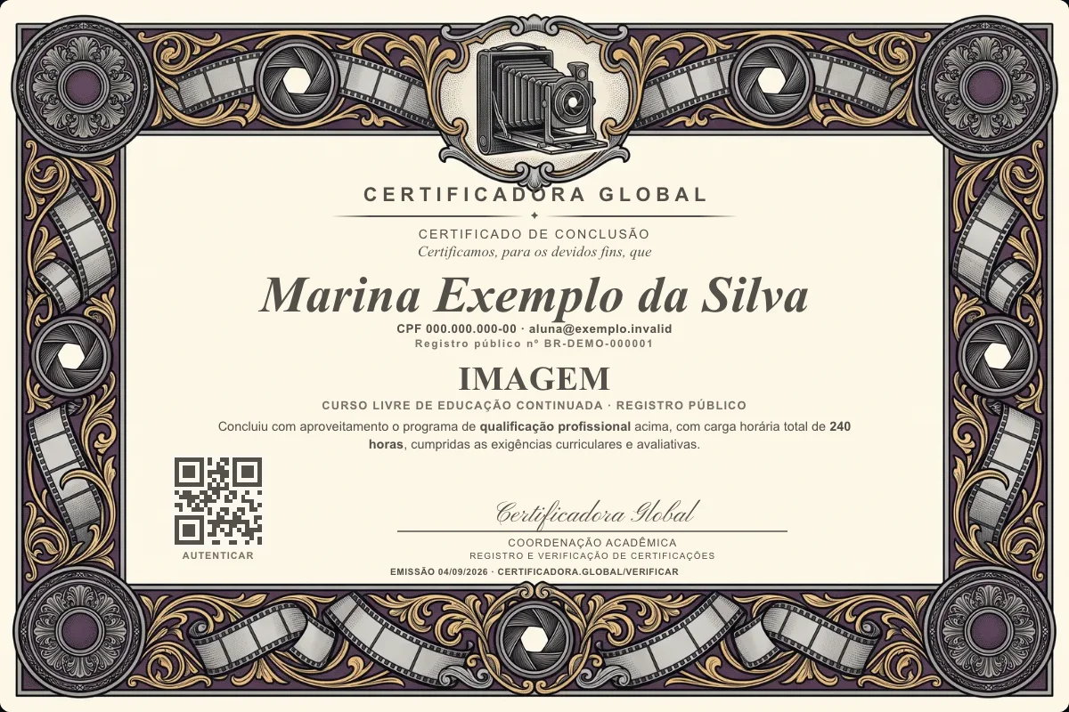Capa do curso Imagem