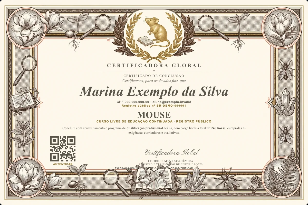 Capa do curso Mouse