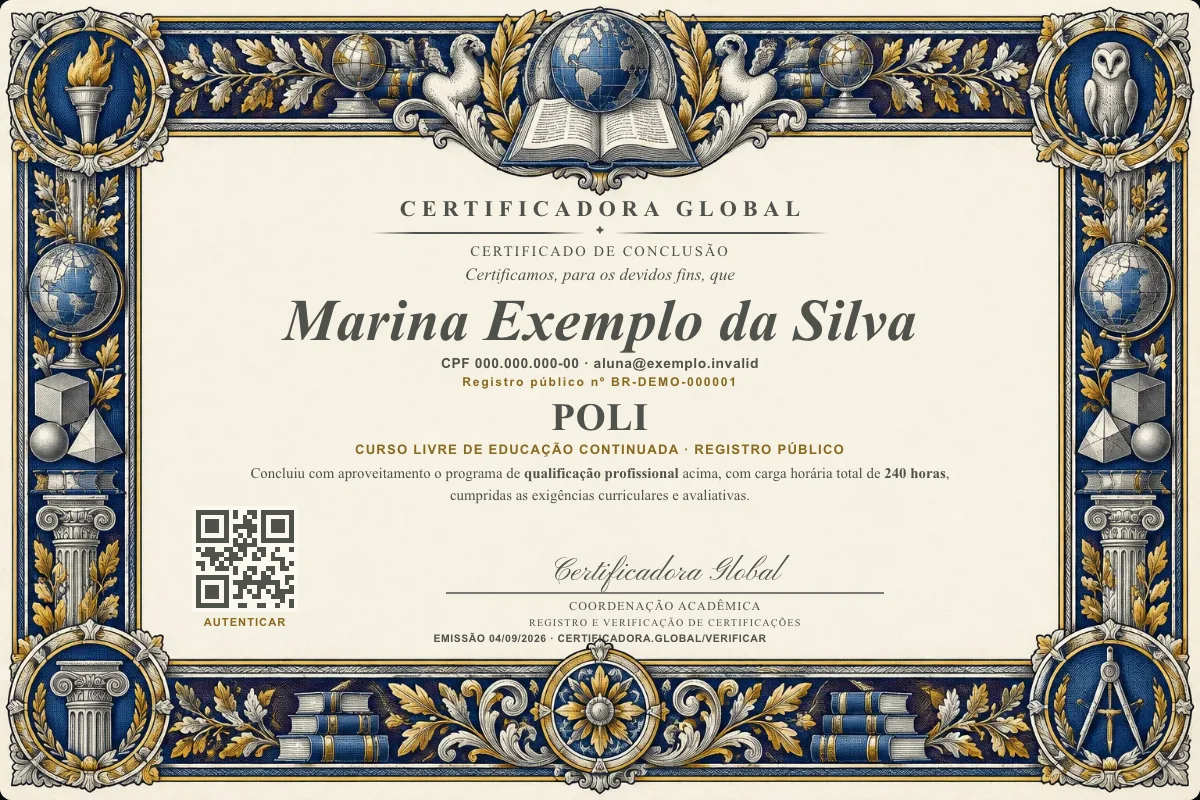 Capa do curso Poli