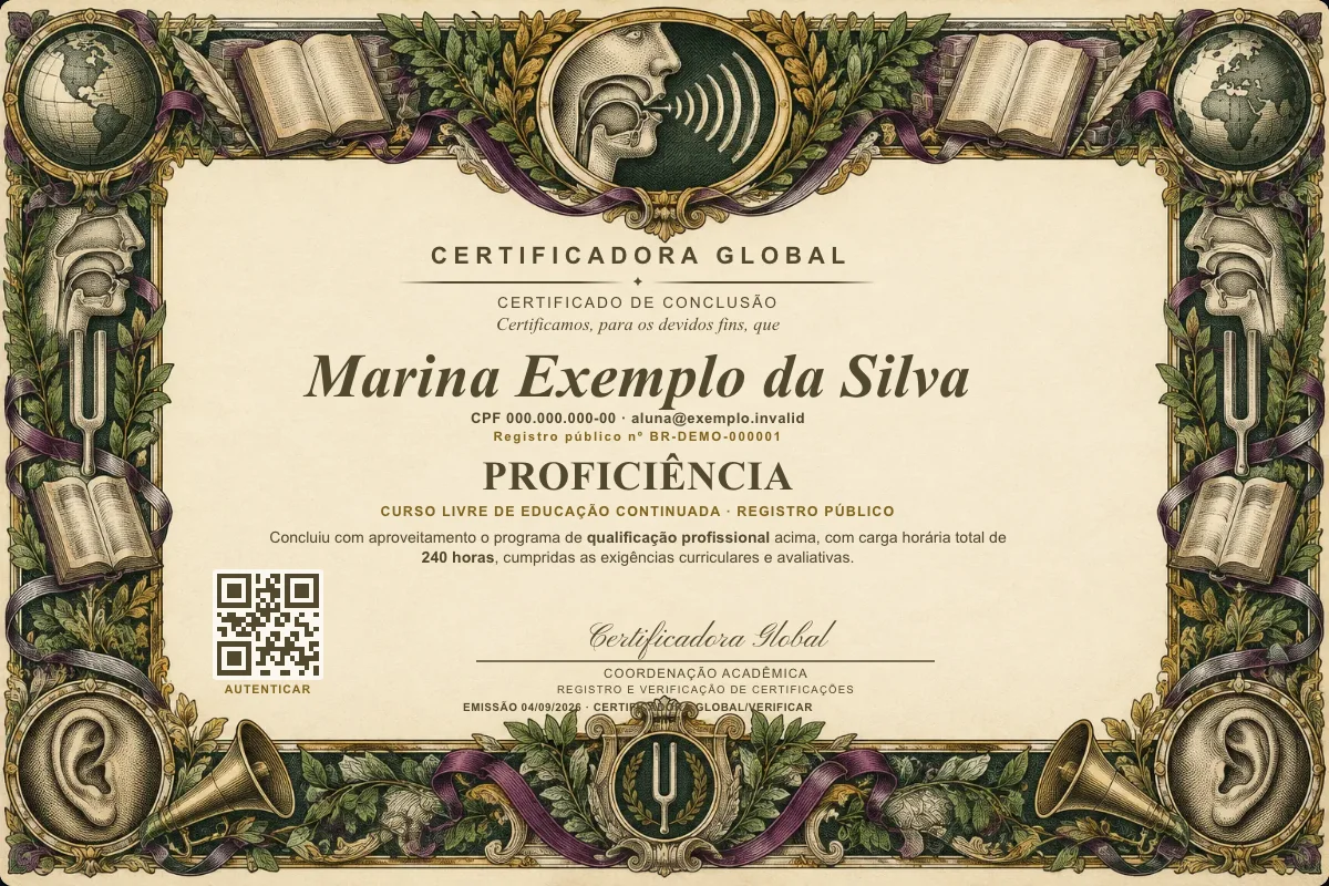 Capa do curso Proficiência