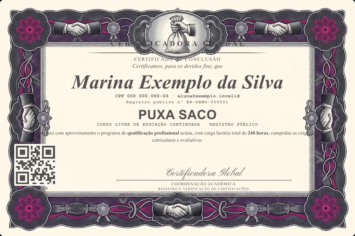 Capa do curso Puxa Saco