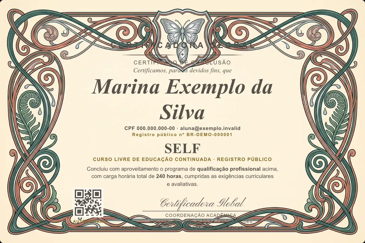 Capa do curso Self
