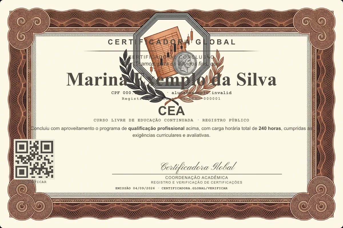 Capa do curso CEA