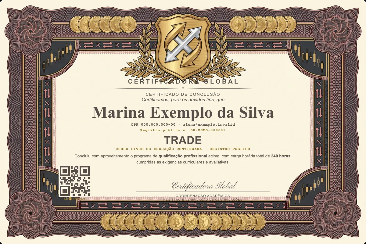 Capa do curso Trade