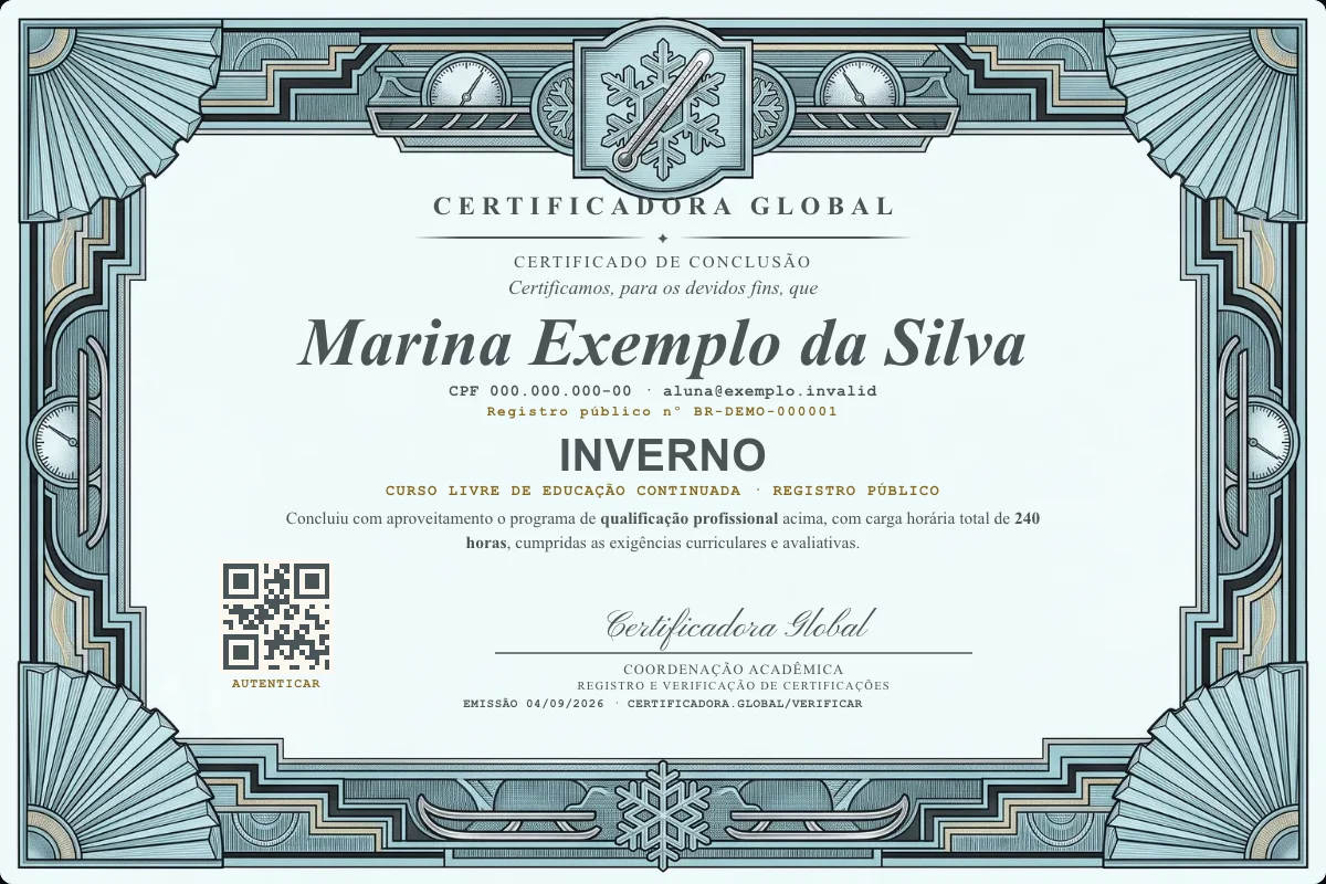 Capa do curso Inverno