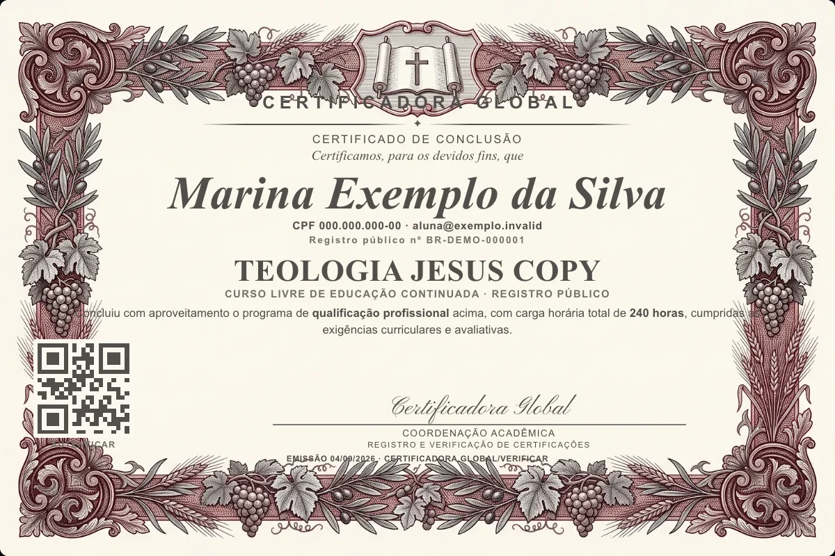 Capa do curso Teologia Jesus Copy