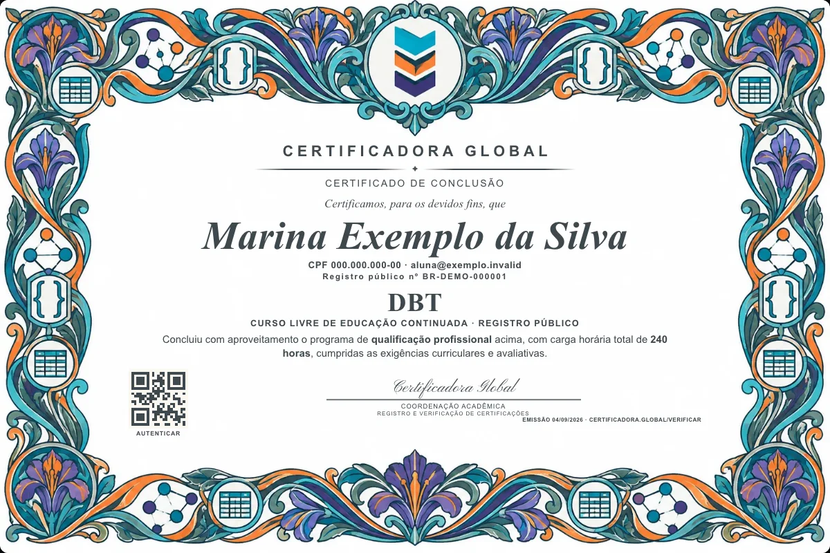 Capa do curso Dbt