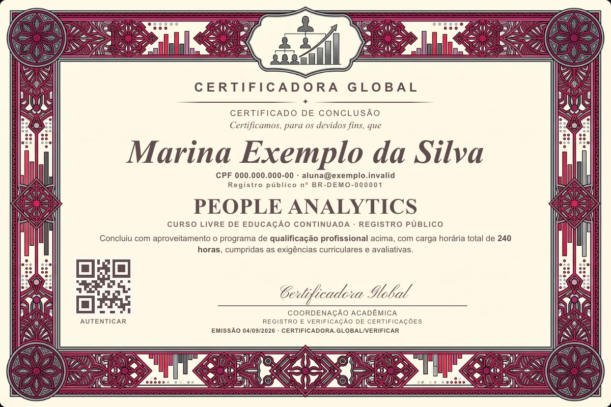 Capa do curso People Analytics