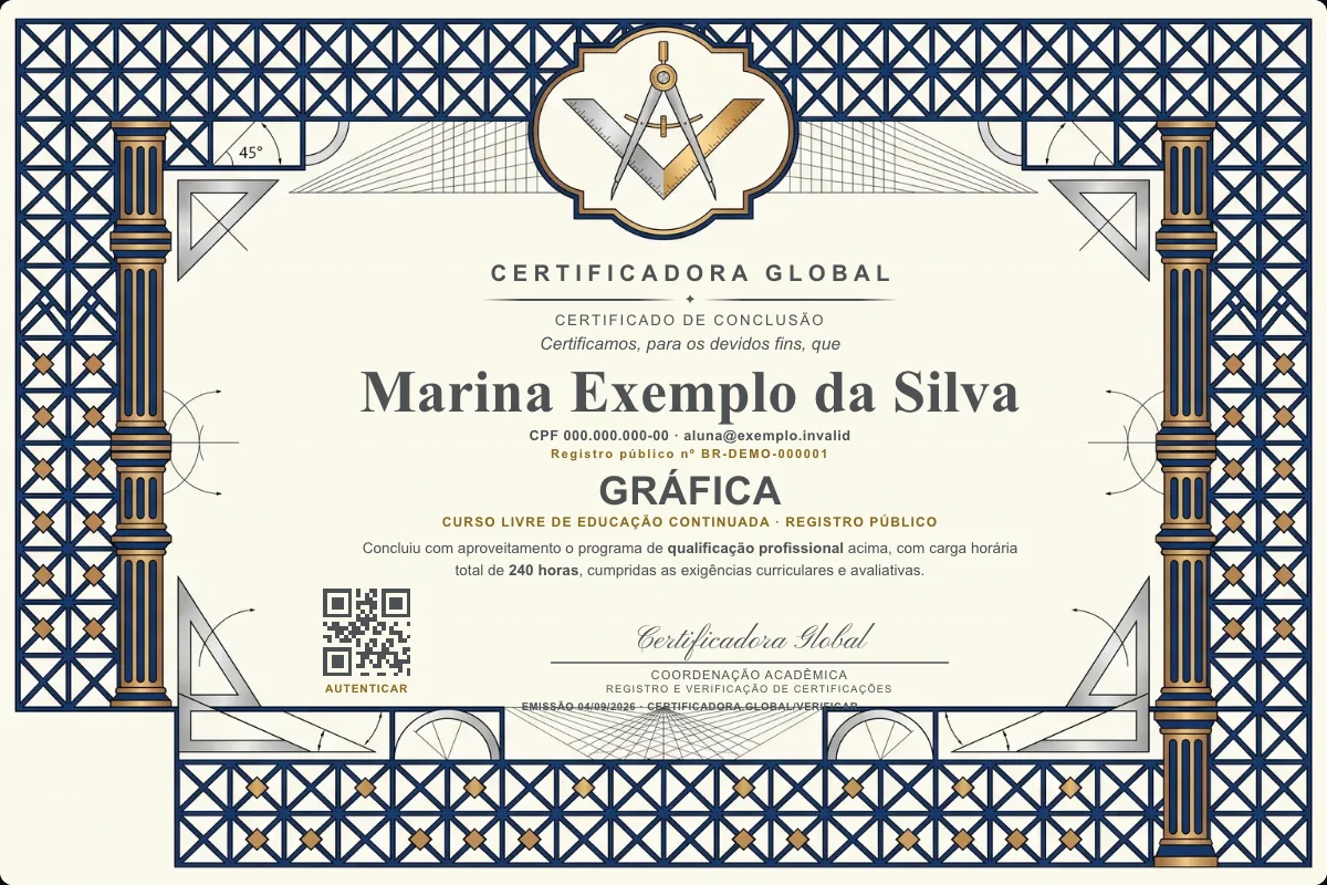 Capa do curso Gráfica