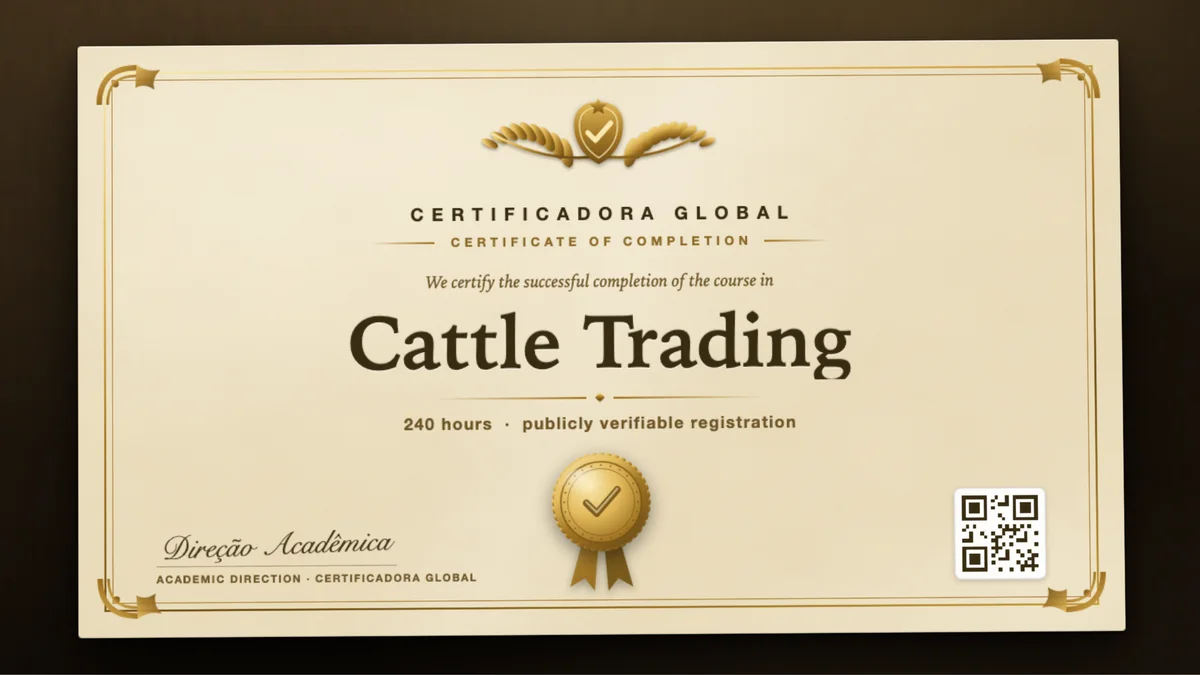 Cover of the Cattle Trading course