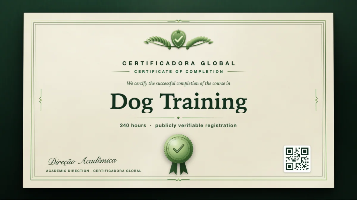 Cover of the Dog Training course
