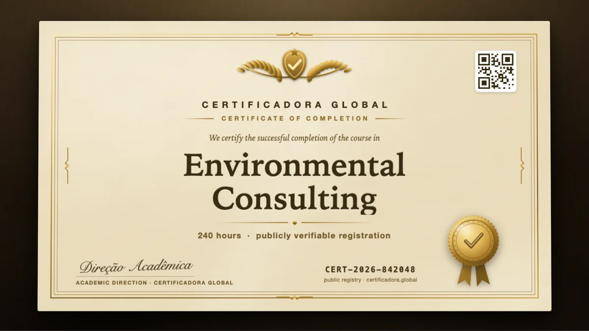 Cover of the Environmental Consulting course