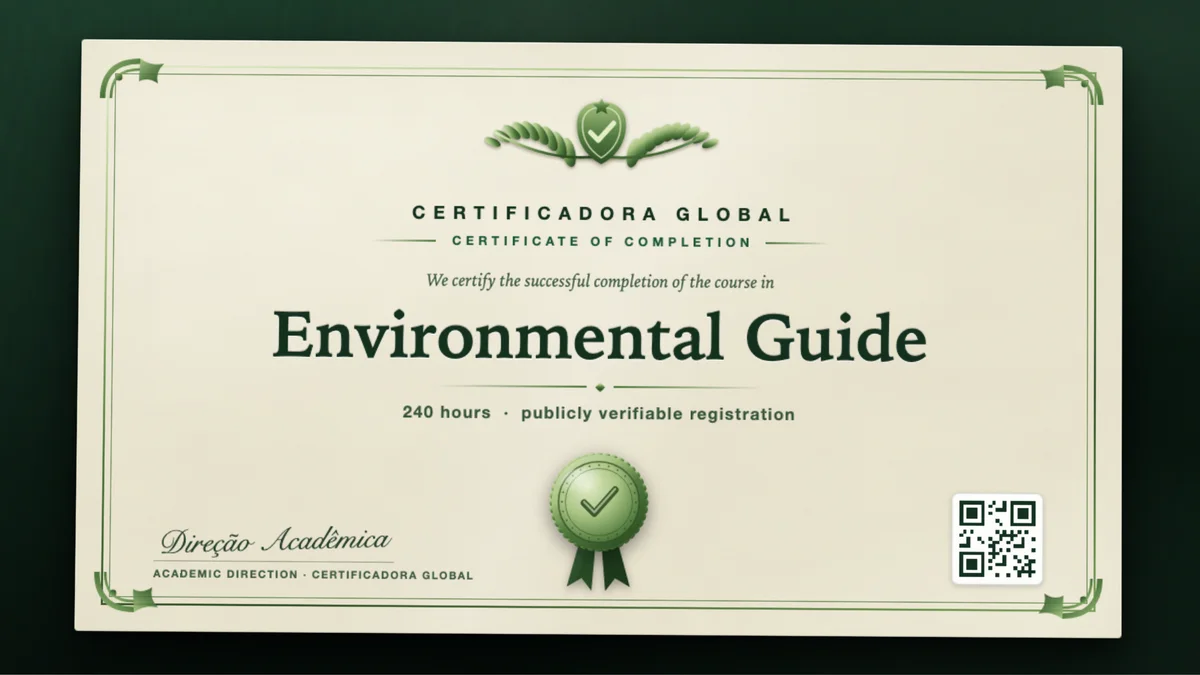 Cover of the Environmental Guide course