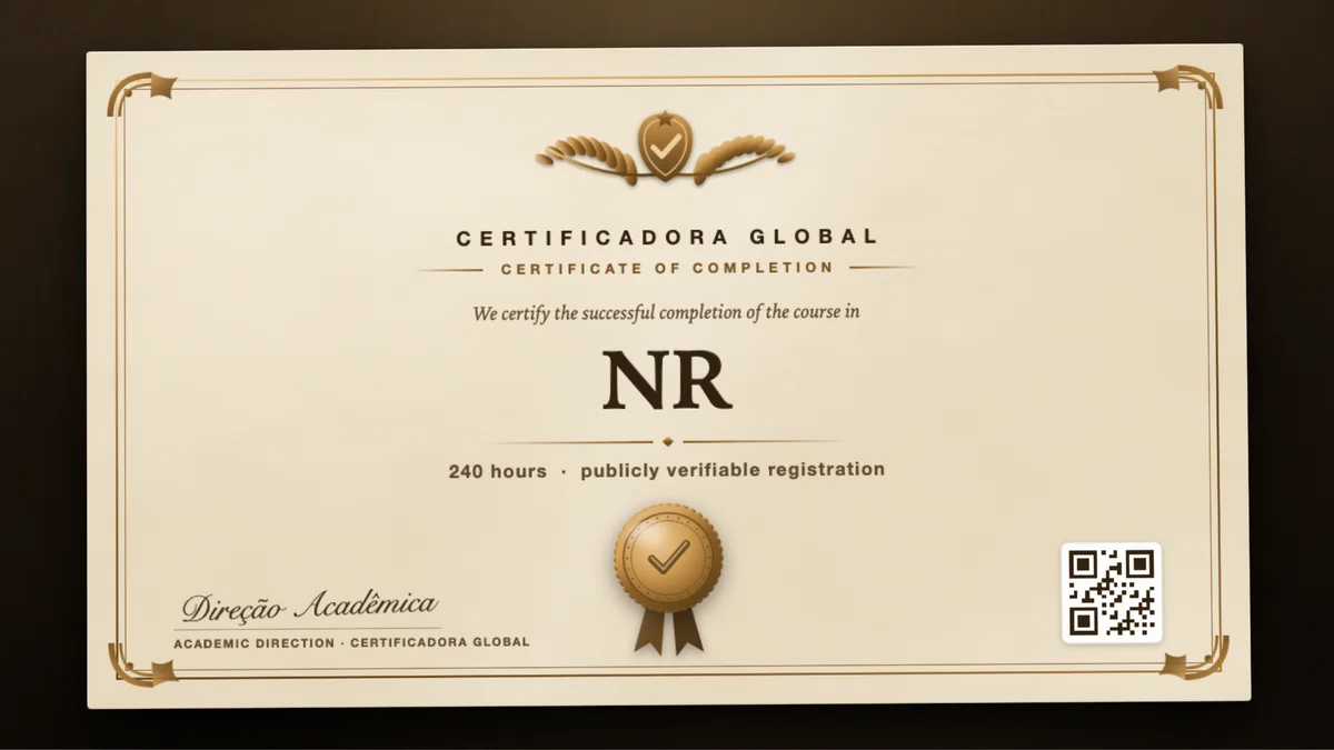 Cover of the NR course
