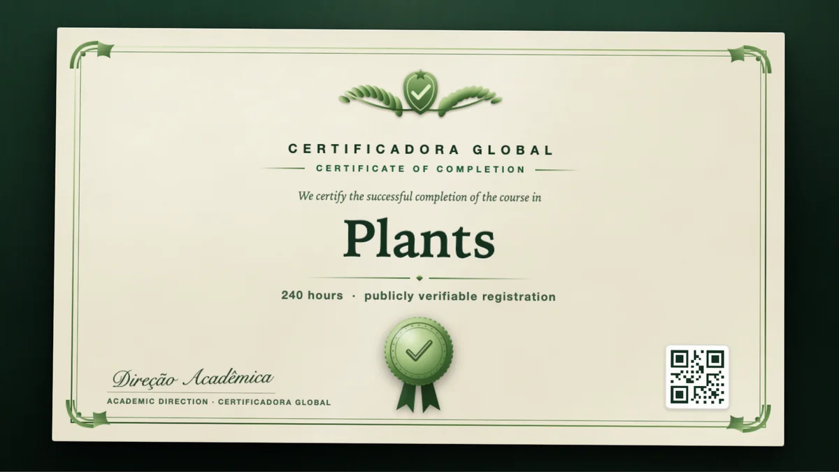 Cover of the Plants course