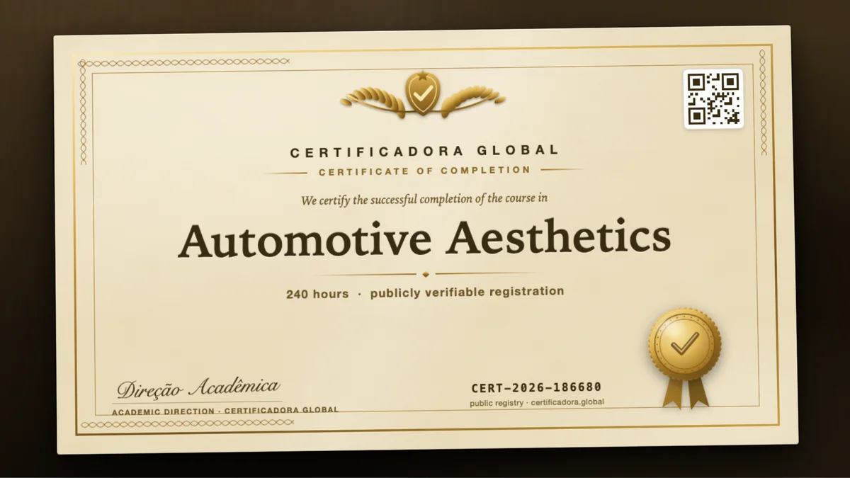Cover of the Automotive Aesthetics course