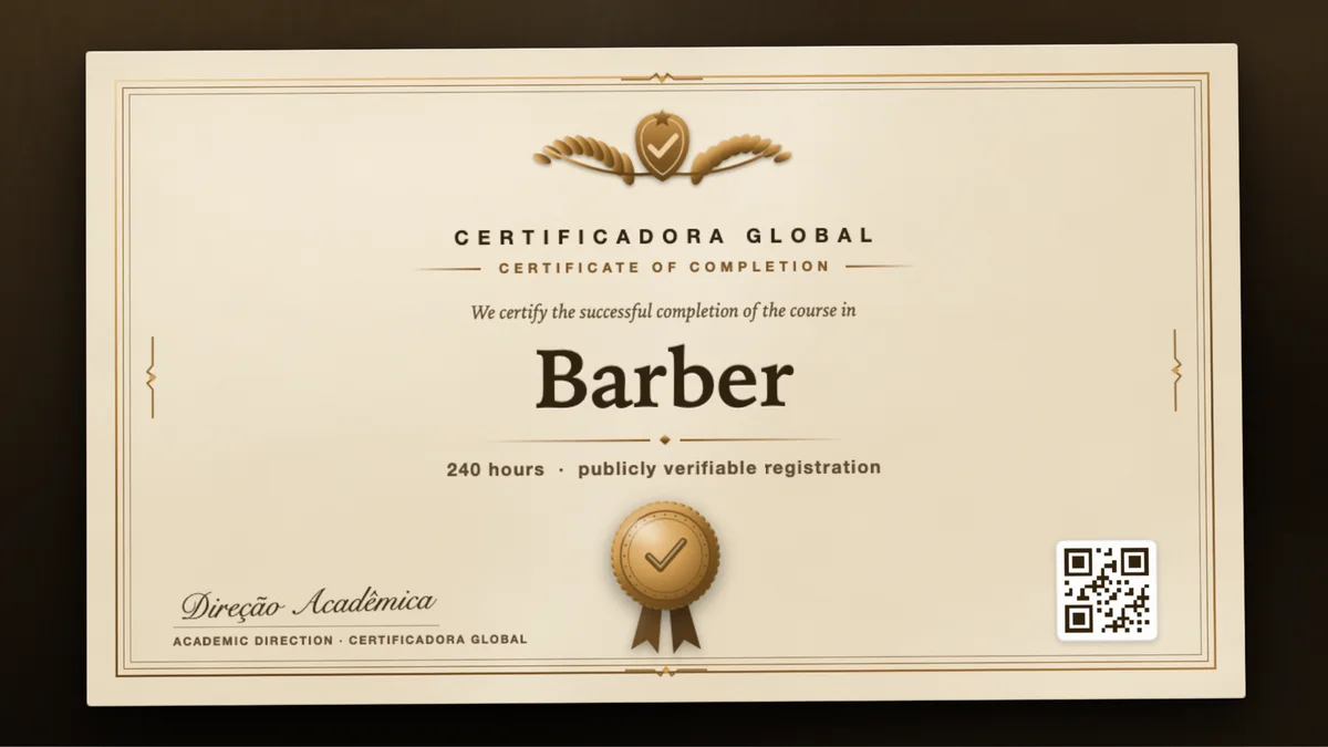 Cover of the Barber course