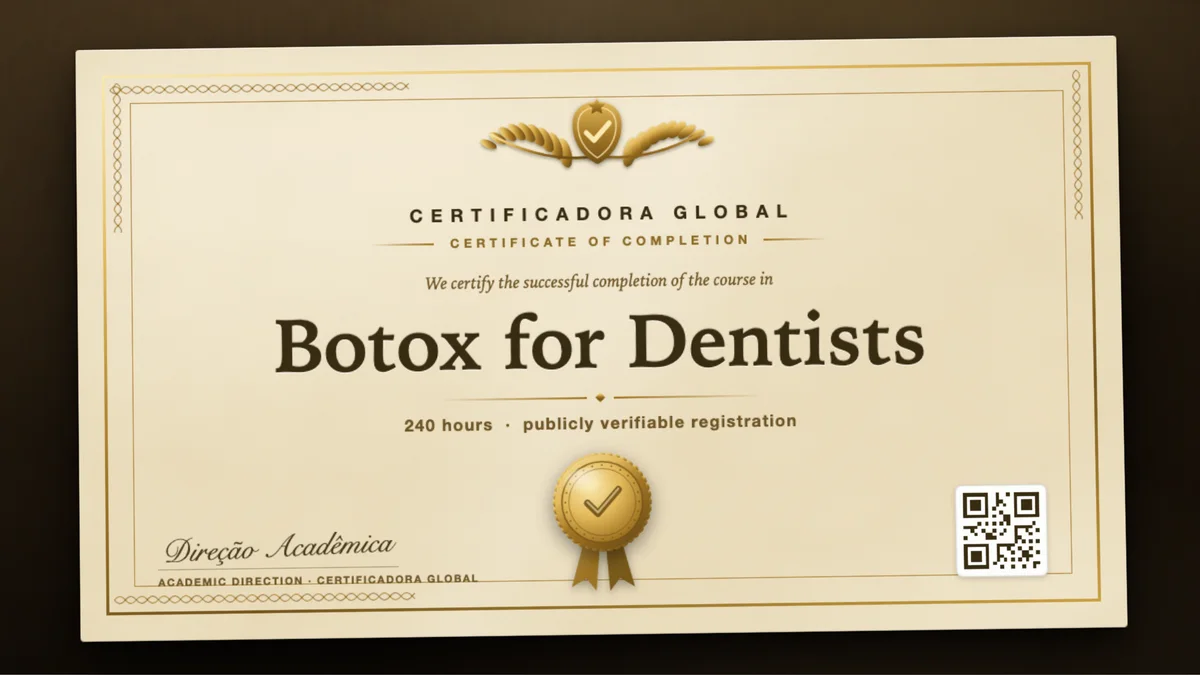 Cover of the Botox for Dentists course