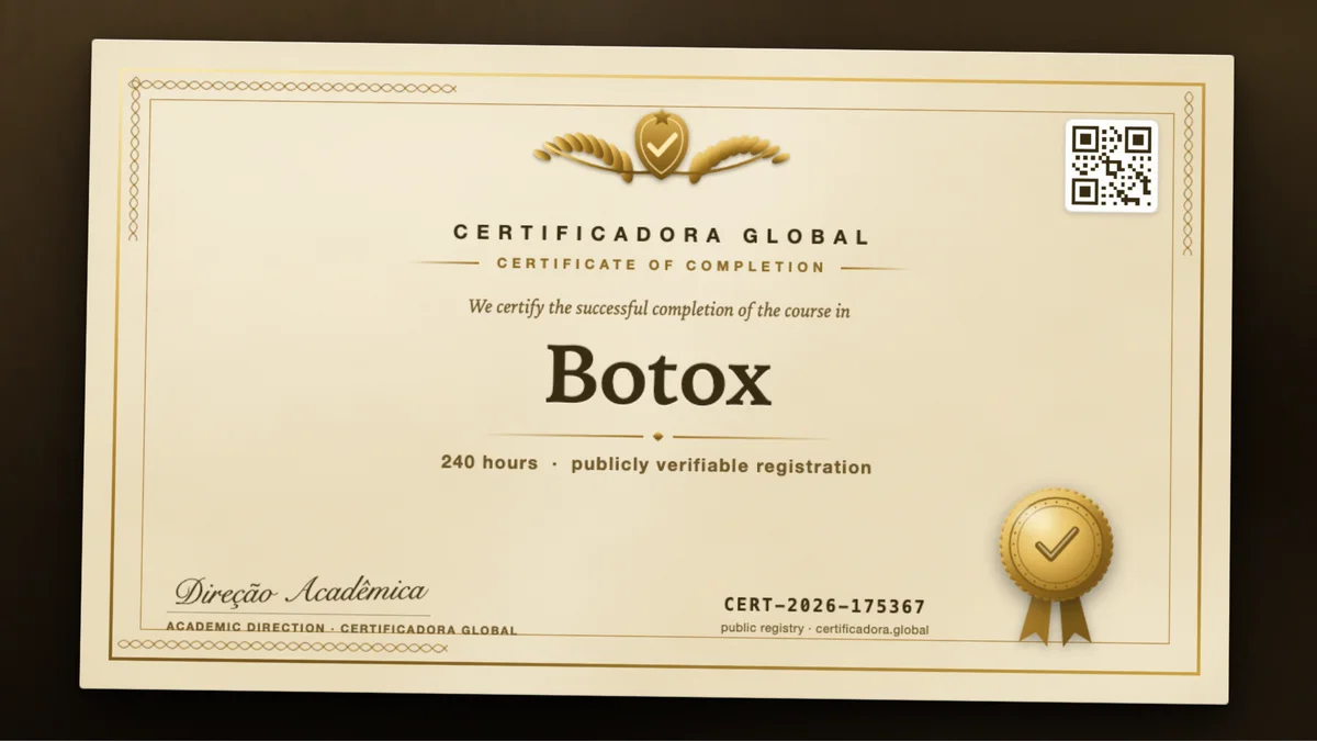 Cover of the Botox course