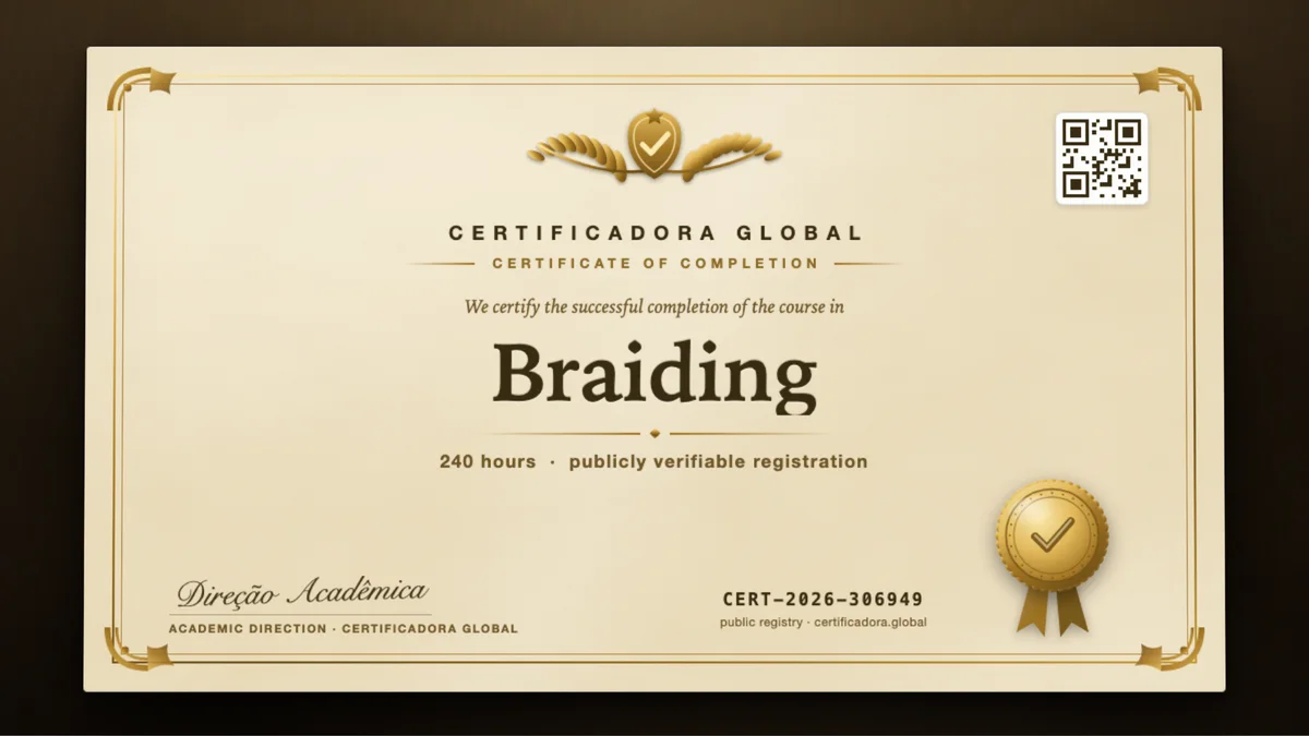 Cover of the Braiding course