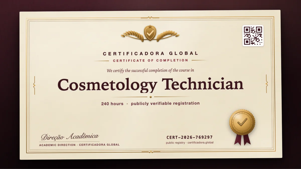 Cover of the Cosmetology Technician course