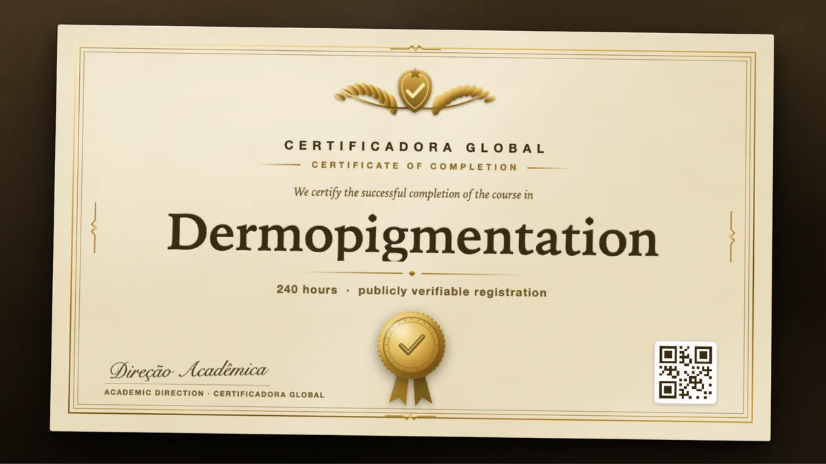 Cover of the Dermopigmentation course