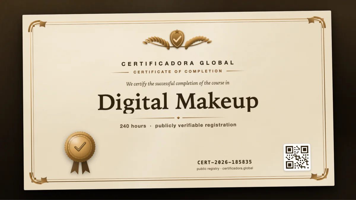 Cover of the Digital Makeup course