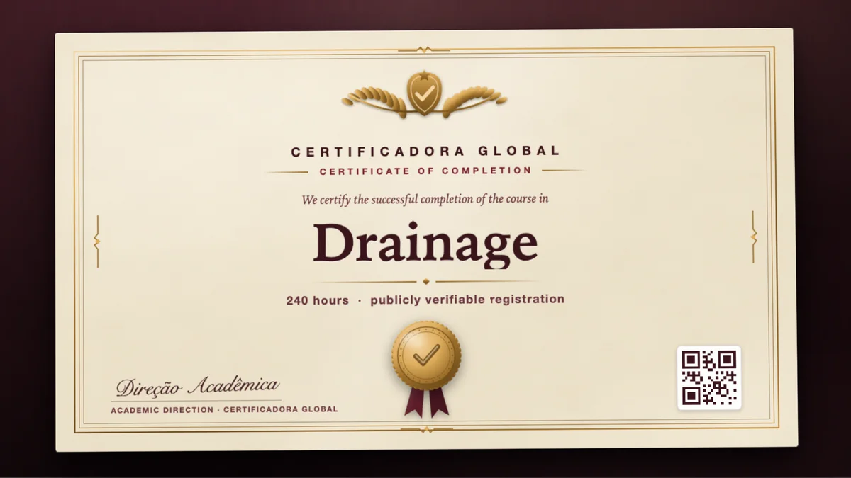 Cover of the Drainage course