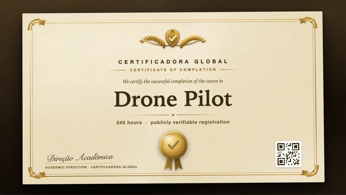 Cover of the Drone Pilot course