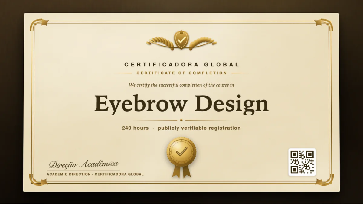 Cover of the Eyebrow Design course