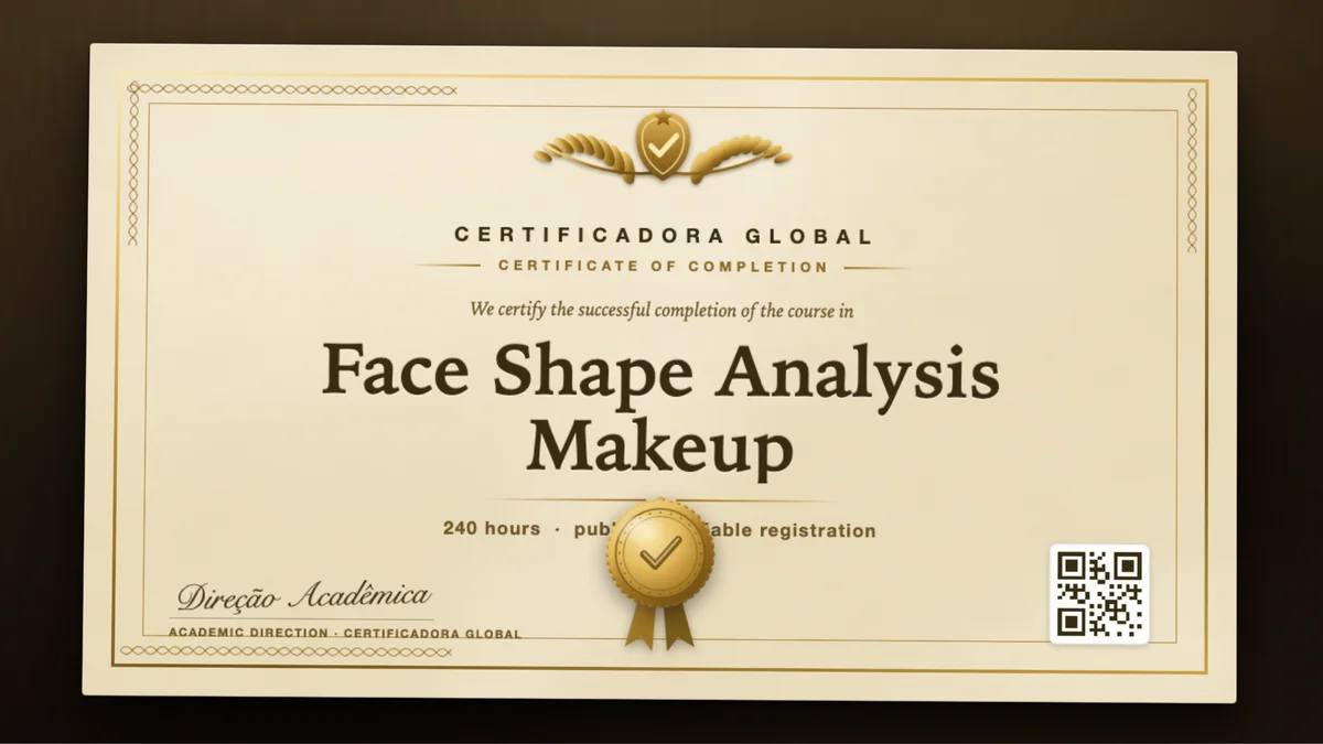 Cover of the Face Shape Analysis Makeup course
