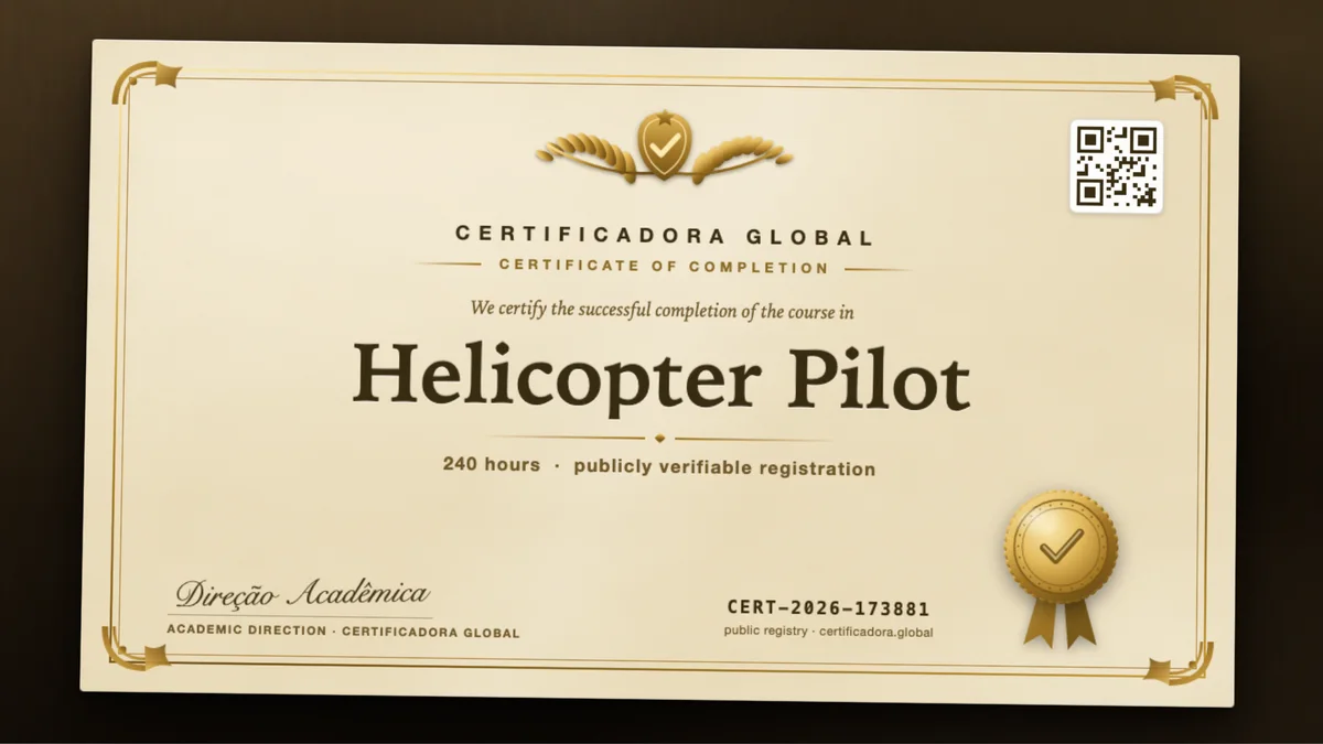 Cover of the Helicopter Pilot course