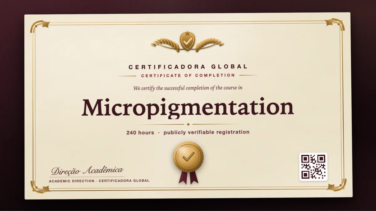 Cover of the Micropigmentation course