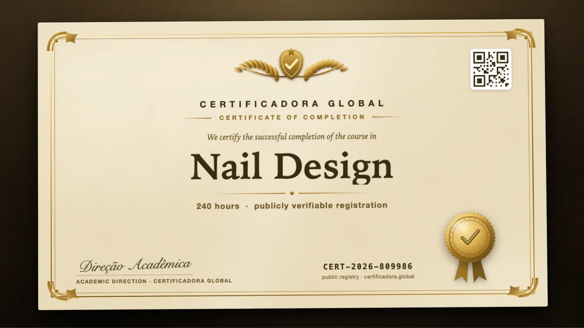 Cover of the Nail Design course