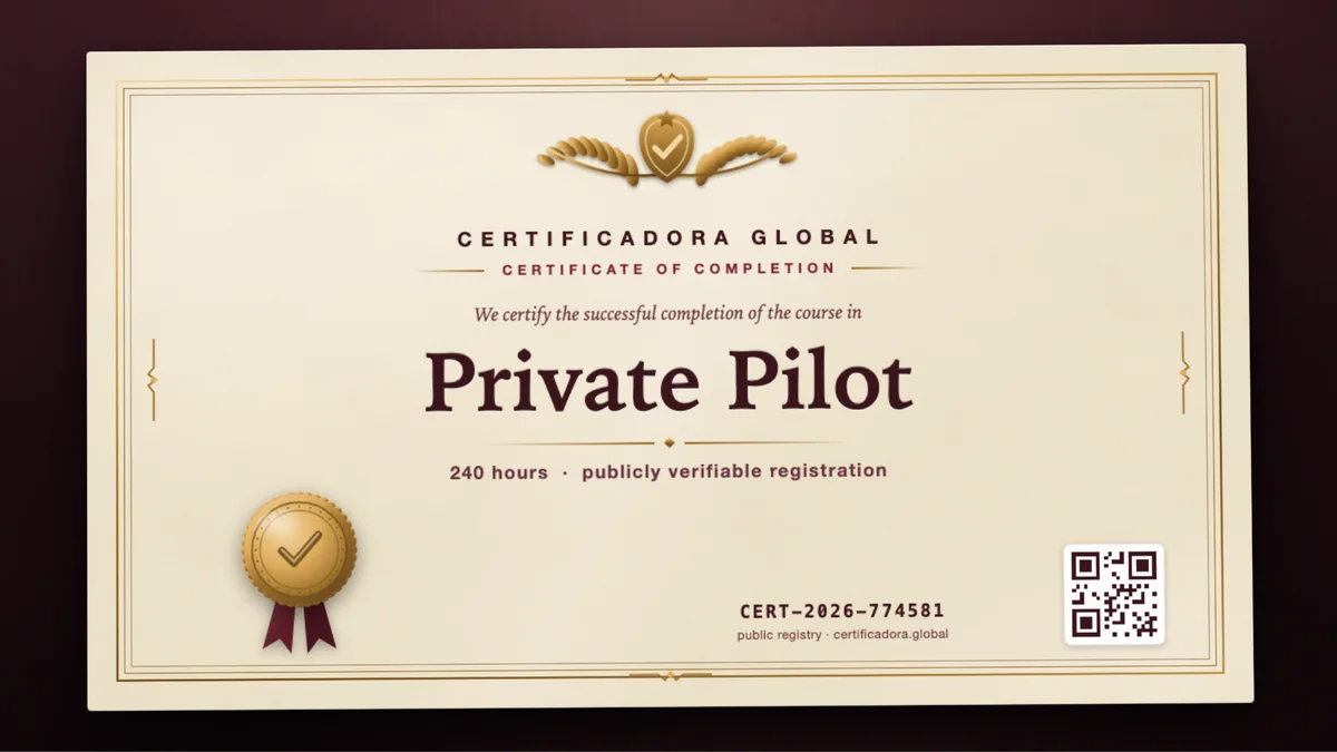 Cover of the Private Pilot course