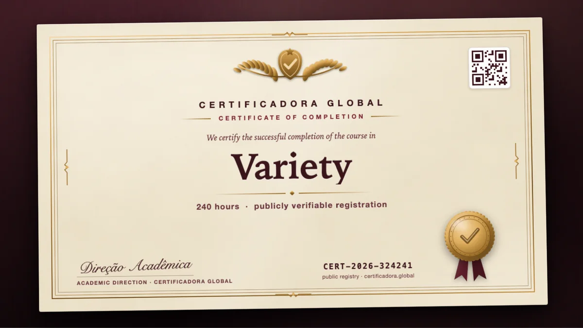Cover of the Variety course