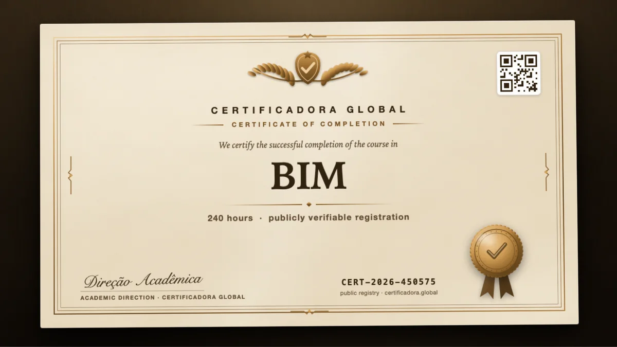 Cover of the BIM course