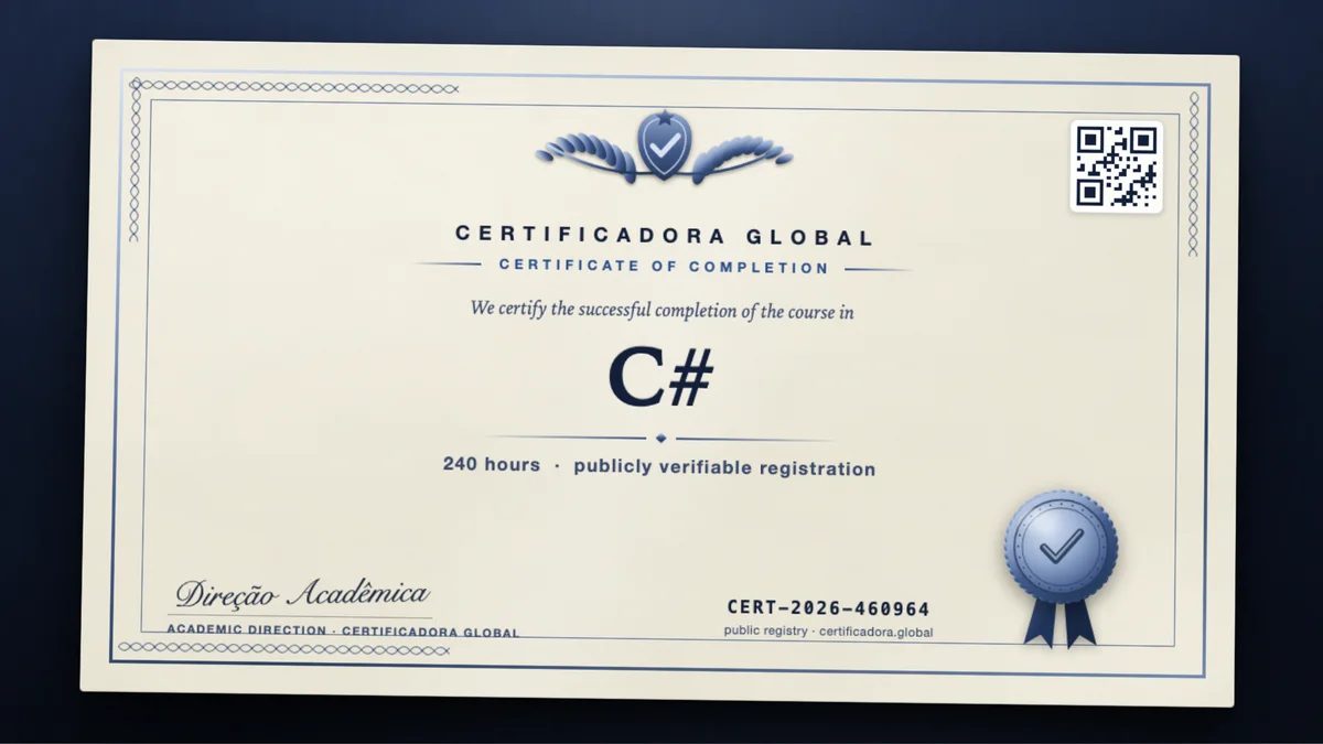 Cover of the C# course