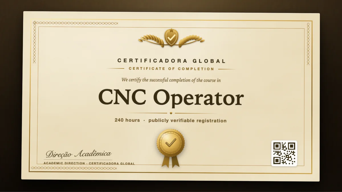 Cover of the CNC Operator course