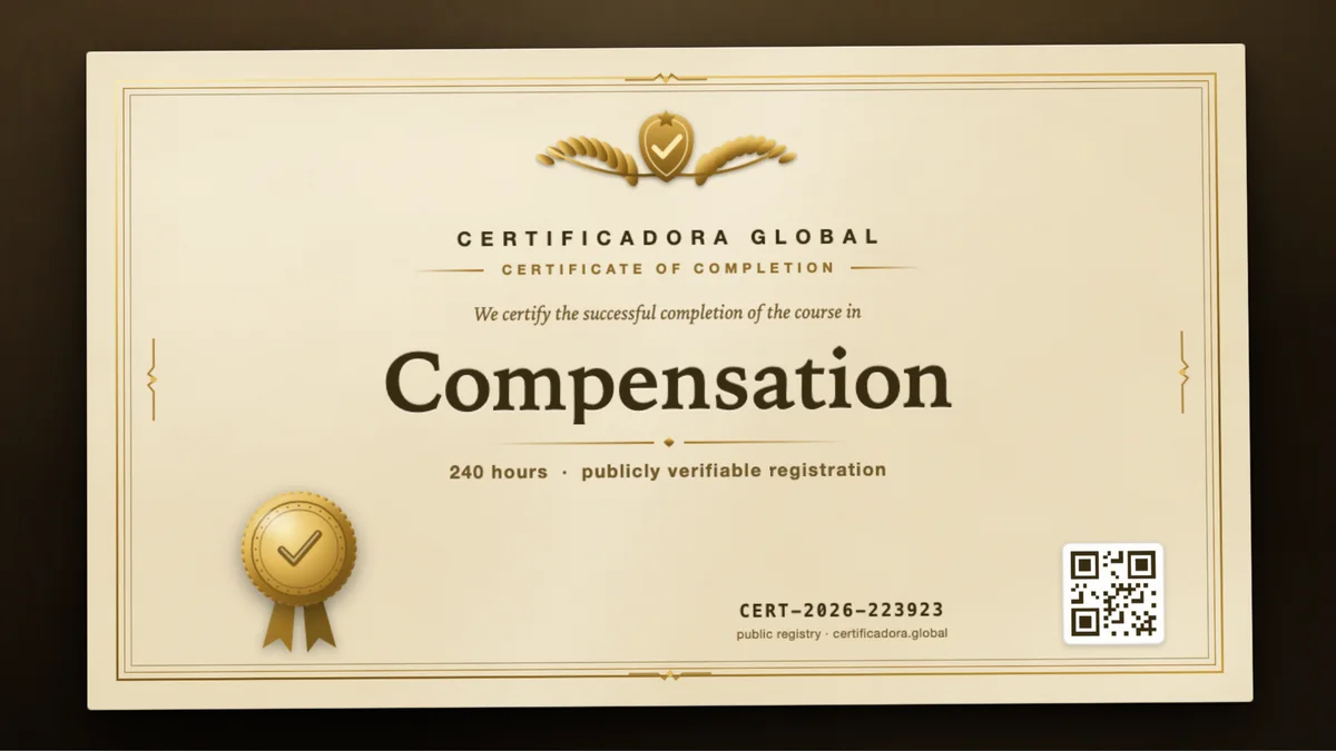 Cover of the Compensation course