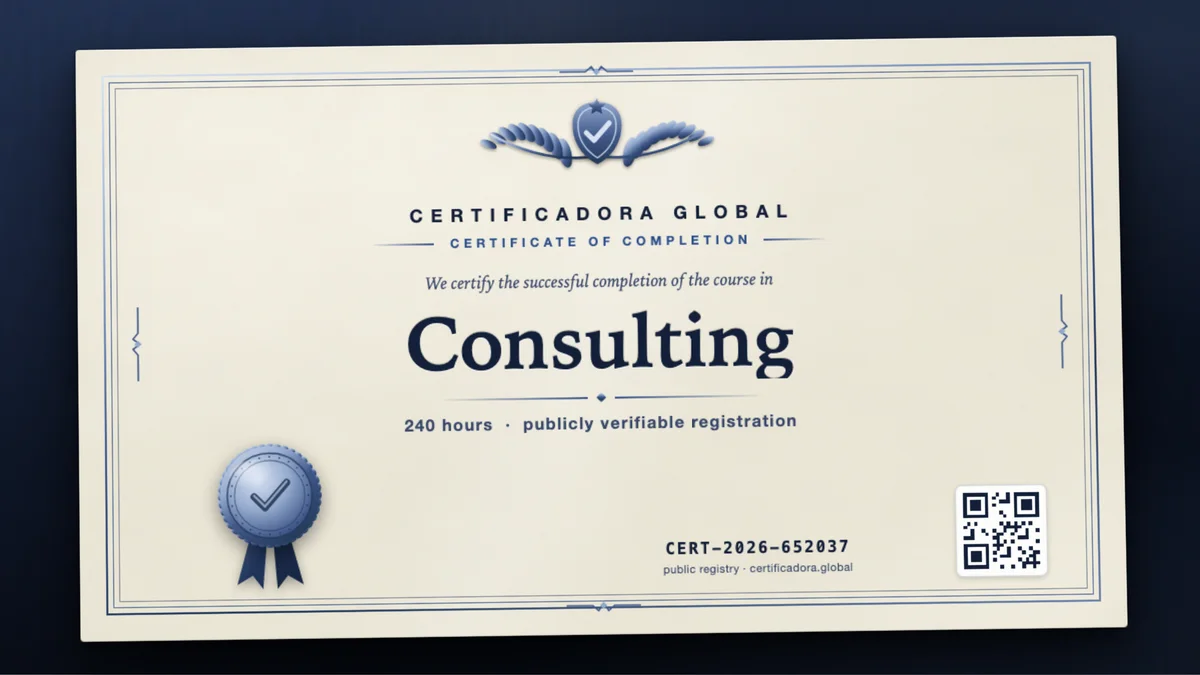 Cover of the Consulting course