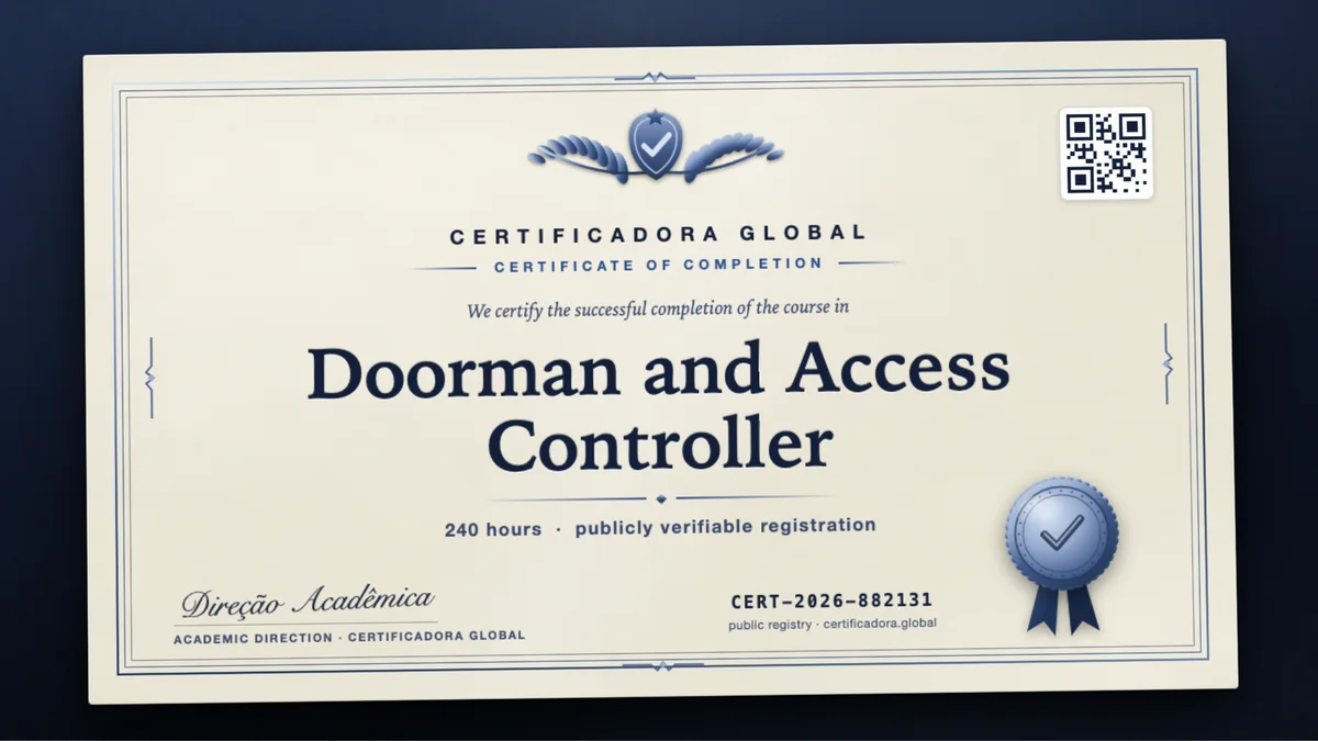Cover of the Doorman and Access Controller course