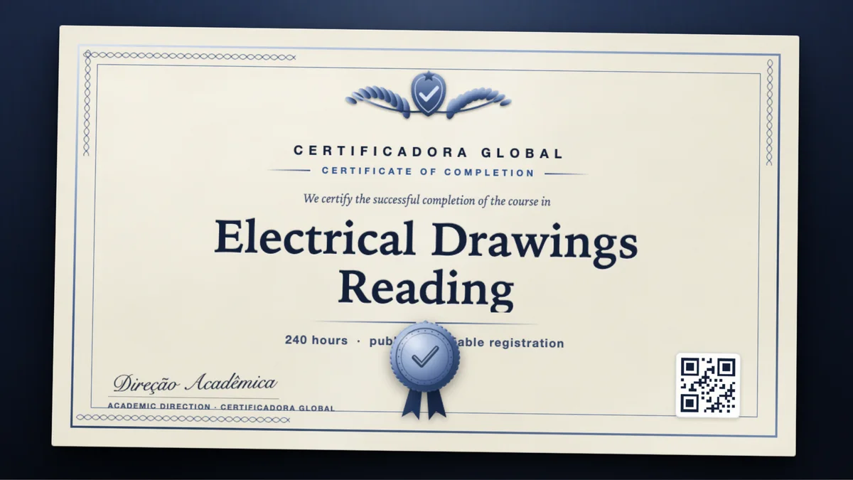 Cover of the Electrical Drawings Reading course