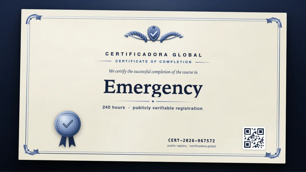Cover of the Emergency course