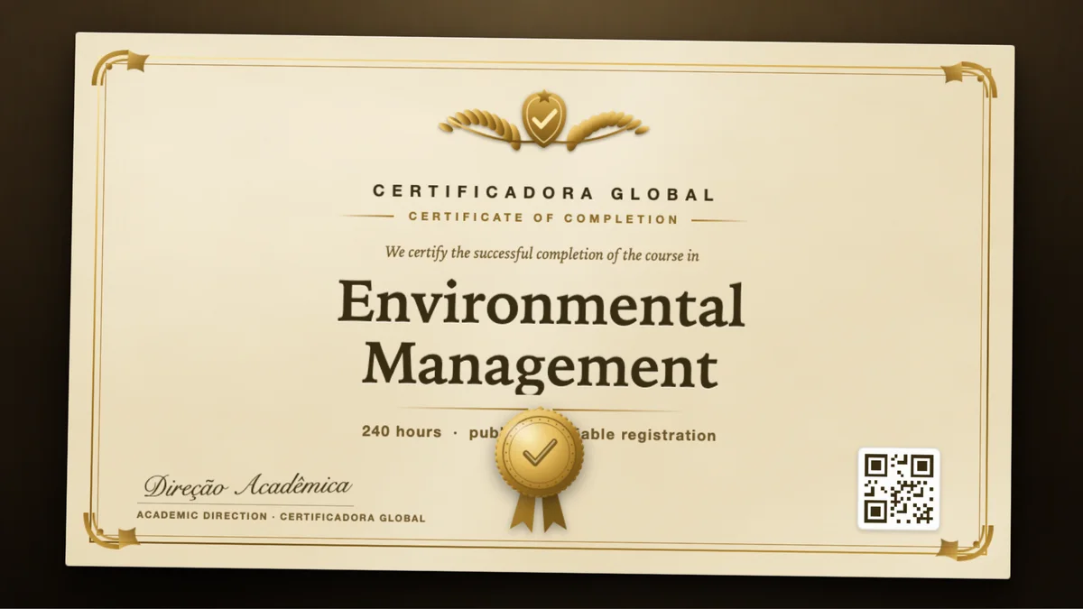 Cover of the Environmental Management course