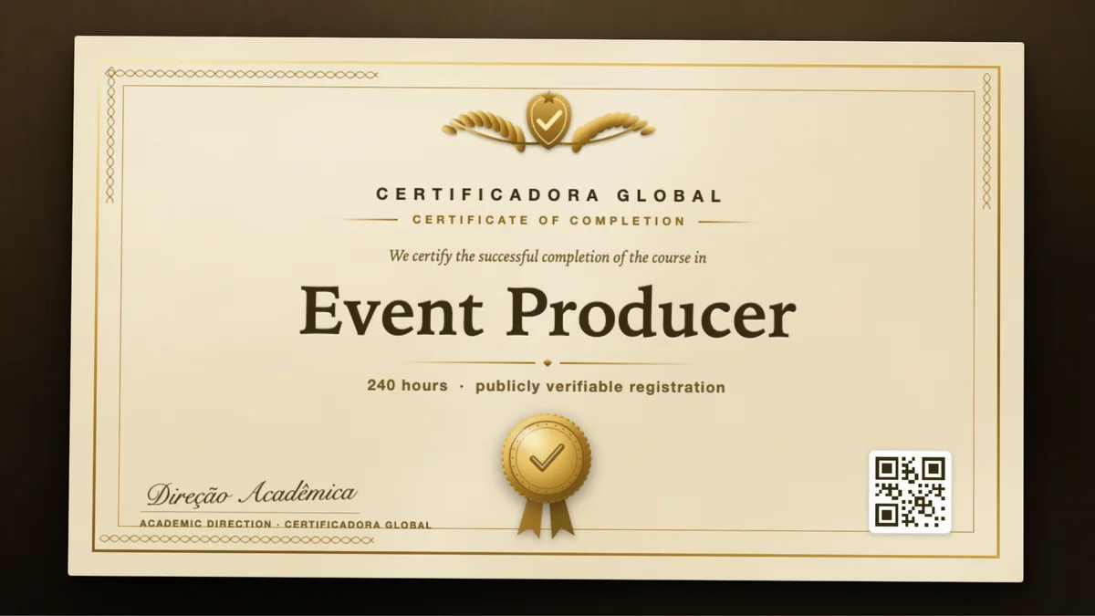 Cover of the Event Producer course