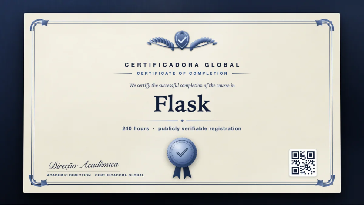 Cover of the Flask course